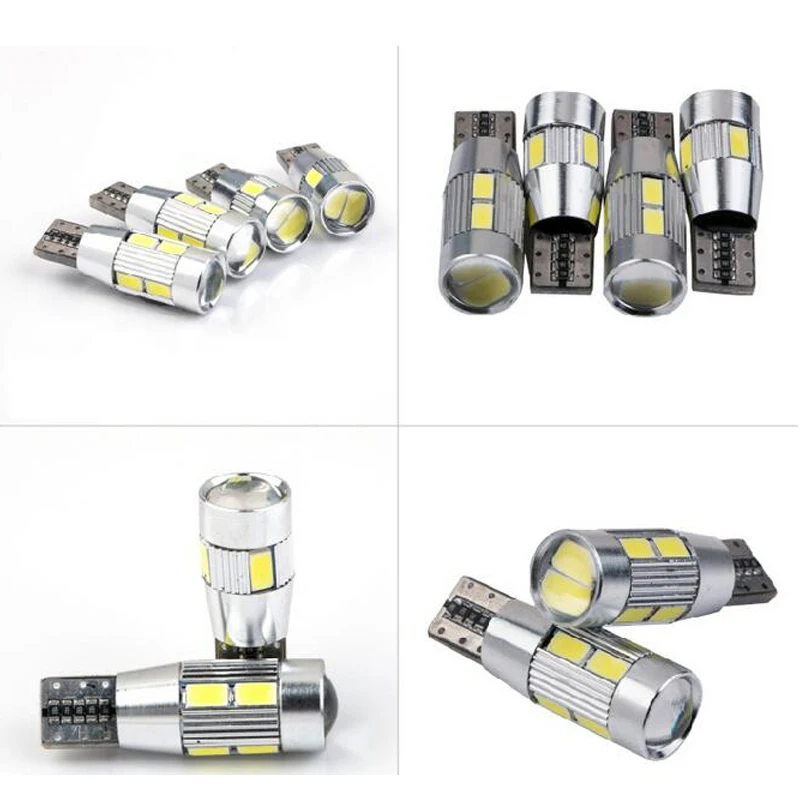 Whole sale High Power Auto Car LED Bulb light W5W COB CANBUS No Error for Parking Fog lamp 10pcs/lot