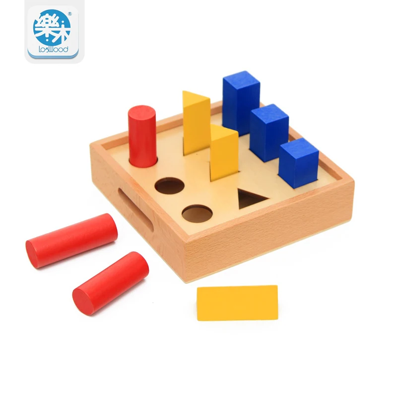 

Wood Educational Toys Geometrical Pillar Learning Shape Geometric Kids Toys Children Kids Toys Math Teaching Tools oyuncak