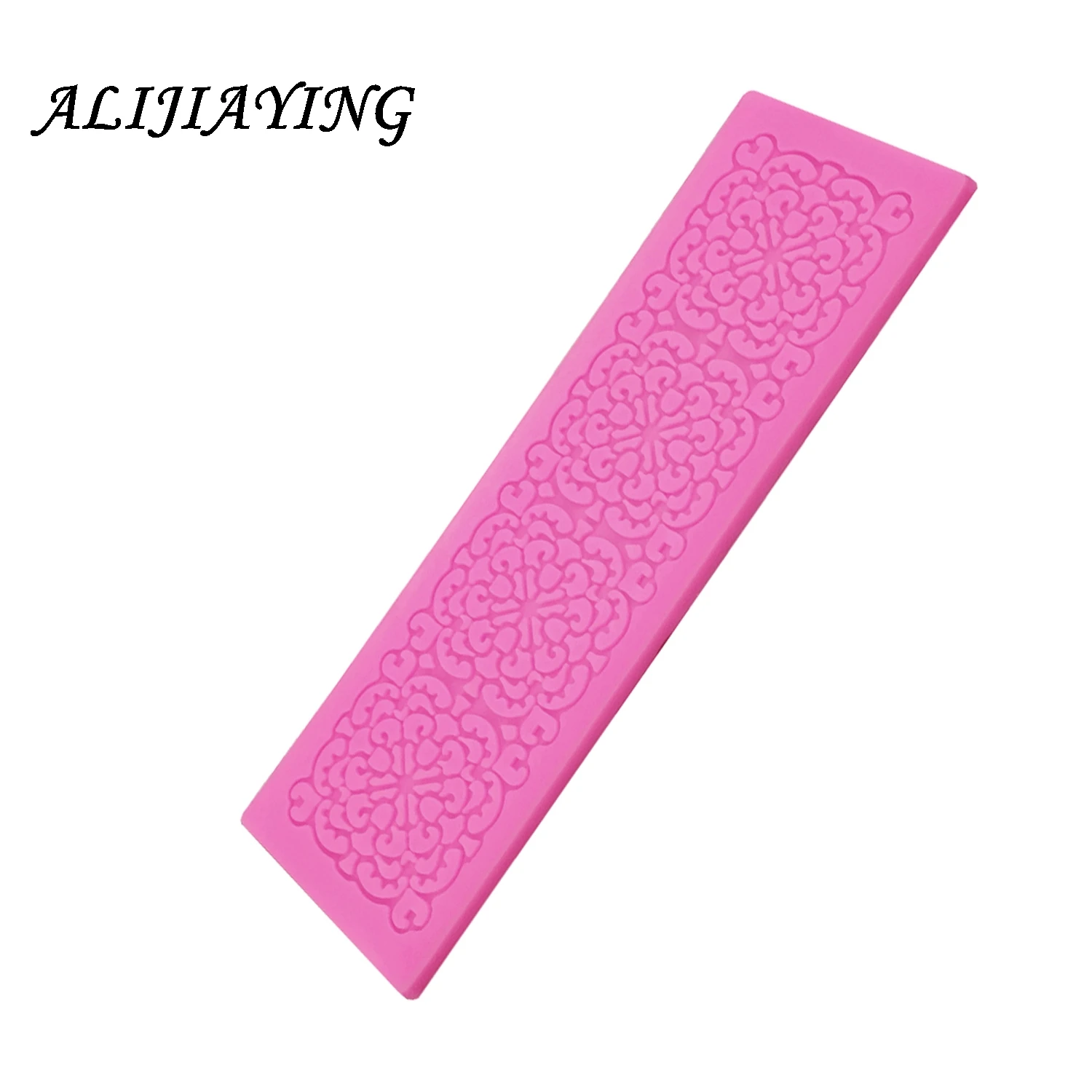 1Pcs Sugarcraft Flower silicone lace fondant mold cake decorating tools chocolate gumpaste mold wedding cake decoraton D0318