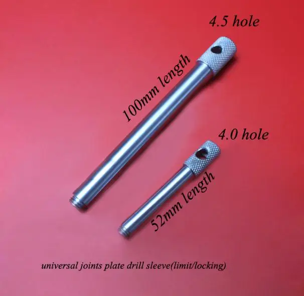 

medical use Orthopedic instrument stainless steel Universal locking plate drill sleeve drill guide limit deepth size 4.0/4.5