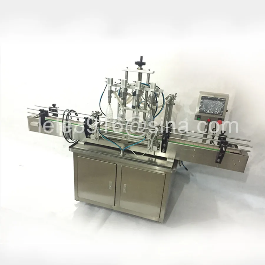 Airtac Pneumatic YT4T-4G Automatic  Liquid filling machine,cosmetic Liquid filling machine(100-1000ml ,automatic piston filler