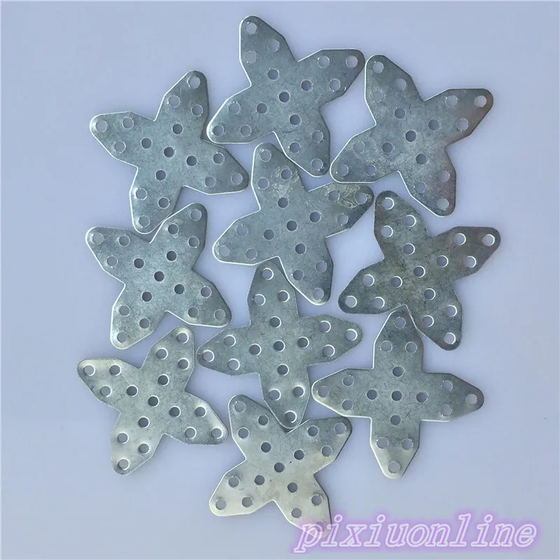 

10pcs J119Y Cross shaped Iron Sheet with Multi Holes 2.05mm Diameter DIY Parts High Quality On Sale