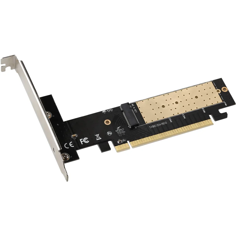 

M.2 to PCIe 3.0 X16 Adapter Card High-speed Expansion NVME SSD