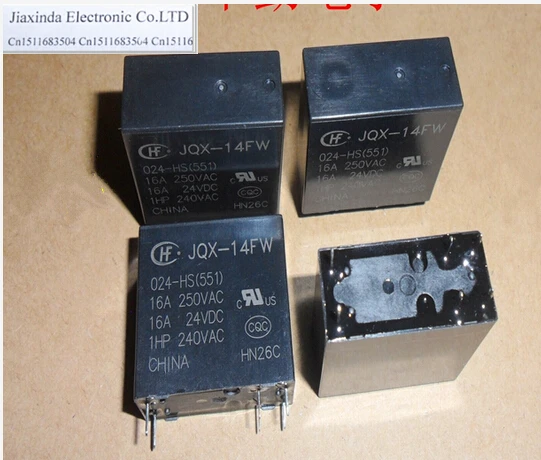 HOT NEW JQX-14FW-024-HS-24VDC  JQX-14FW 024-HS 24VDC DC24V 24V DIP5