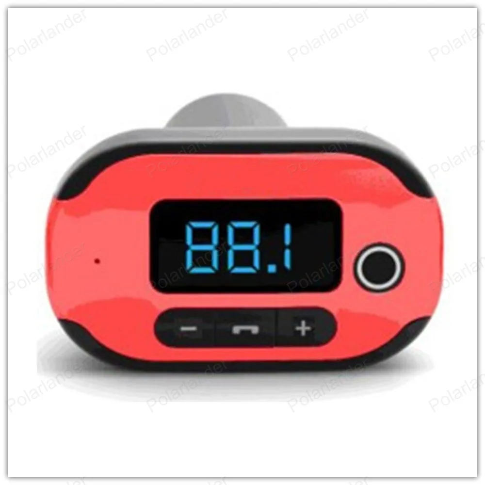 mini Bluetooth Car Kit Bluetooth MP3 Player built-in Bluetooth hands-free device 10 M Bluetooth distance LCD blue light display