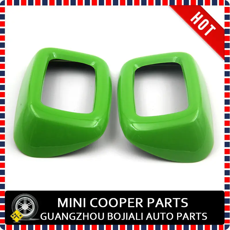 Brand New ABS Material UV Protected Green Color Style Rear Seat Belt Cover For Mini cooper Clubman F54 (2pcs/Set)