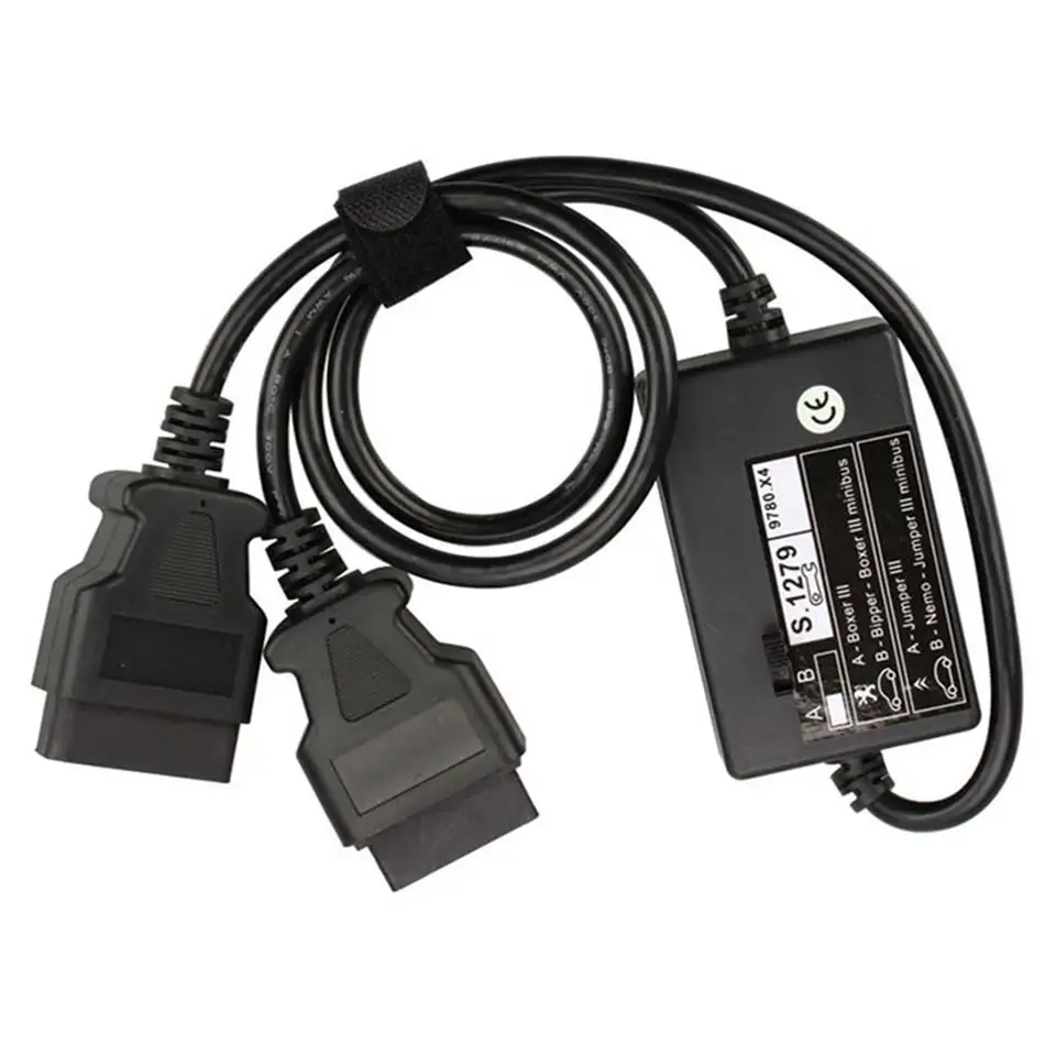 Lexia3 S1279 Modulo di interfaccia diagnostica OBD2 a 16 pin professionale per cavi e connettori diagnostici per auto Lexia-3 PP2000
