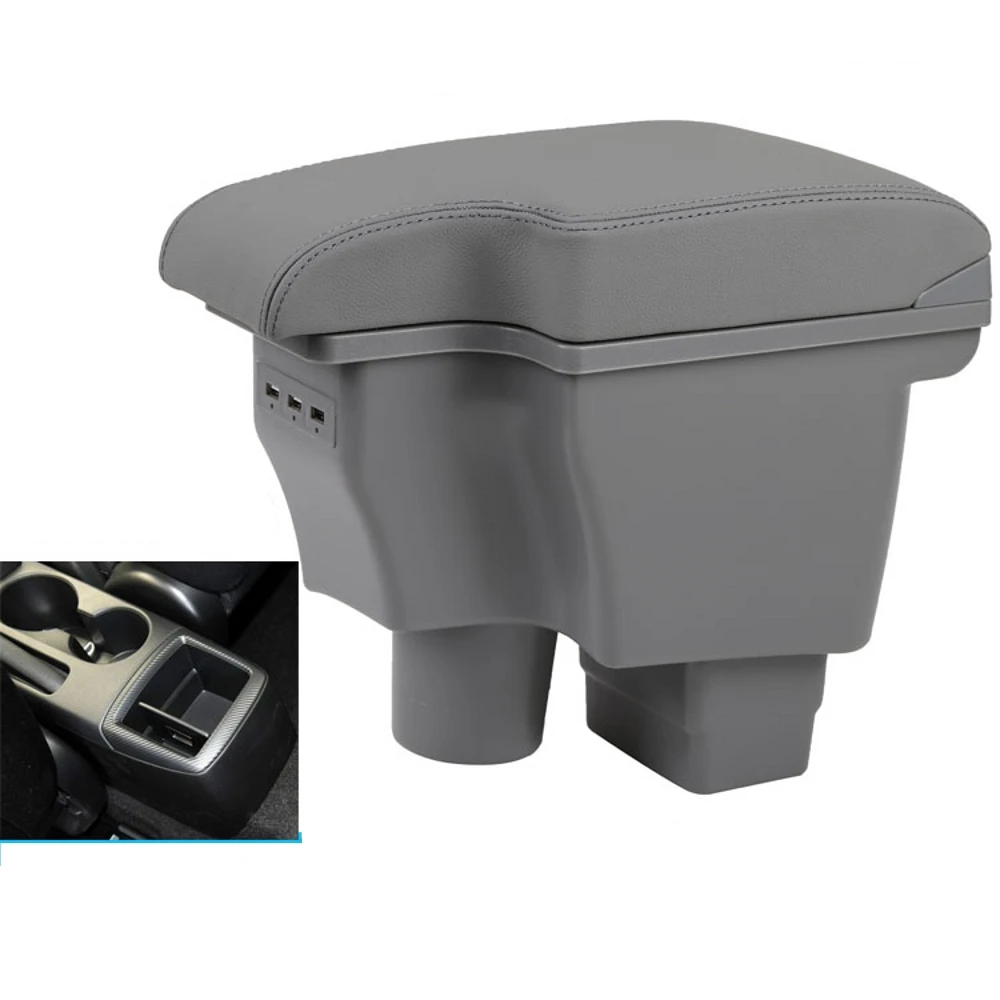 For  Mazda 2 skyactiv version cx3 CX-3 armrest box central Store content box with USB cx 3 armrests box cx3