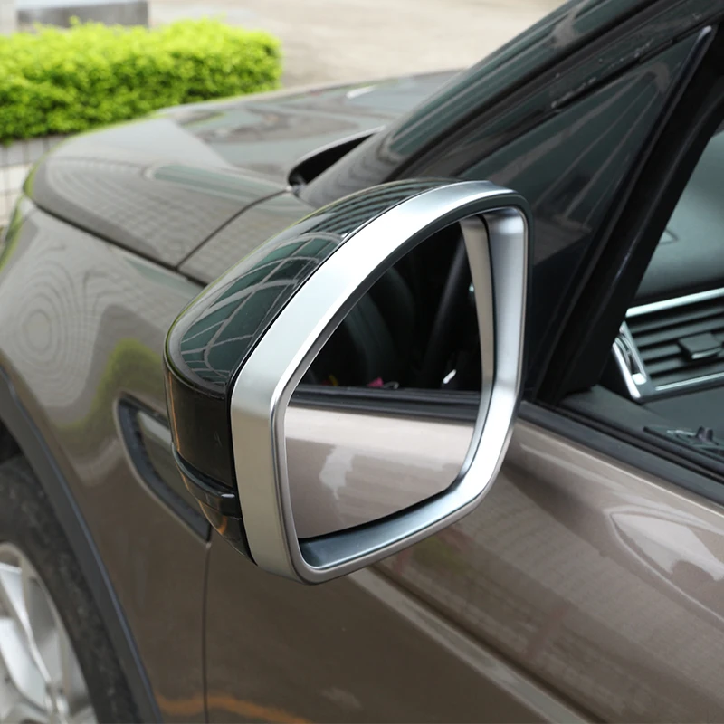 

Matte Chrome Side Door Rearview Mirror Frame Trim For Land Rover Discovery Sports 2015 2016 Car Accessories