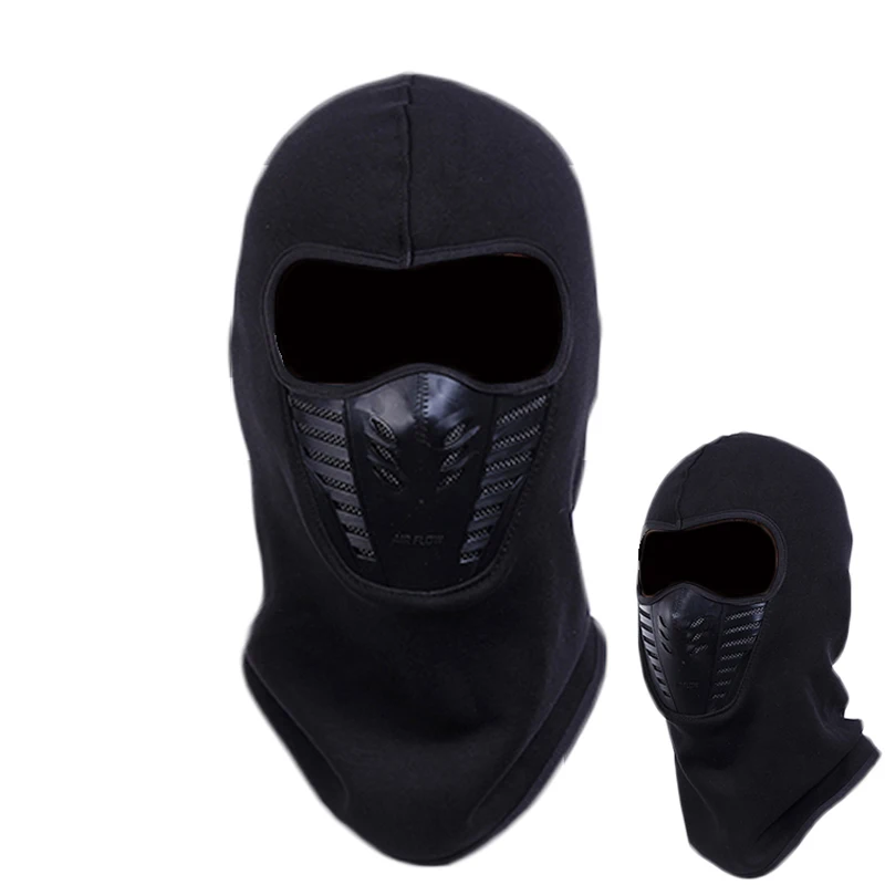 Winter Warm Motorcycle Windproof Face Mask Motocross Face masked Cs Mask Outdoor Warm Bicycle Thermal Fleece Balaclava