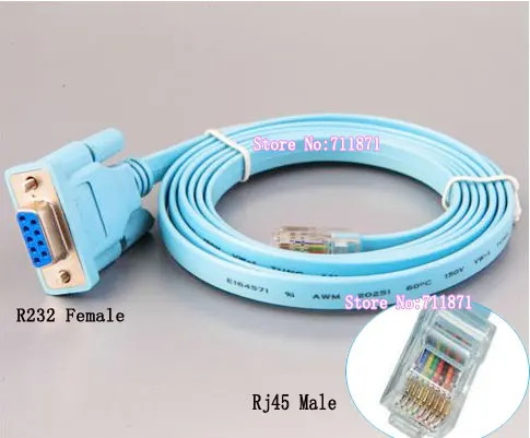 Rj45 RS232 DB9 Cons… - image