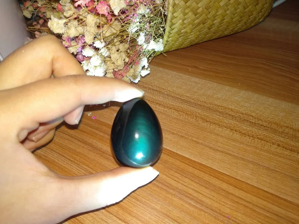 

Top!! Natural rainbow obsidian quartz crystal stone beautiful rainbow obsidian crystal Yoni Egg