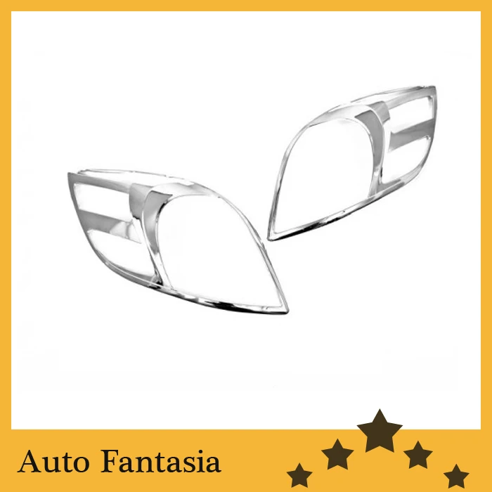 

Chrome Head Light Cover - for Toyota Yaris Hatchback 06-08 -- free shipping