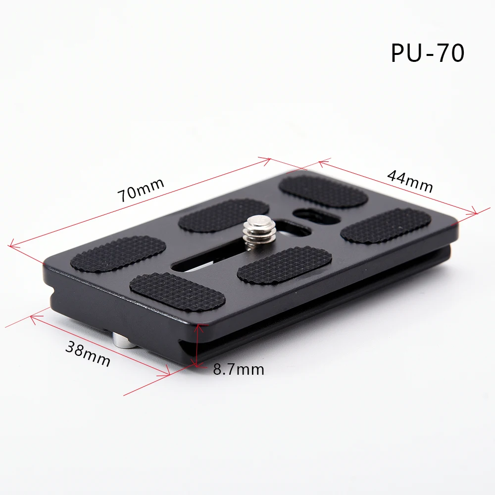 PU-70 Quick Release Plate Mounting Plate Bracket with 1/4