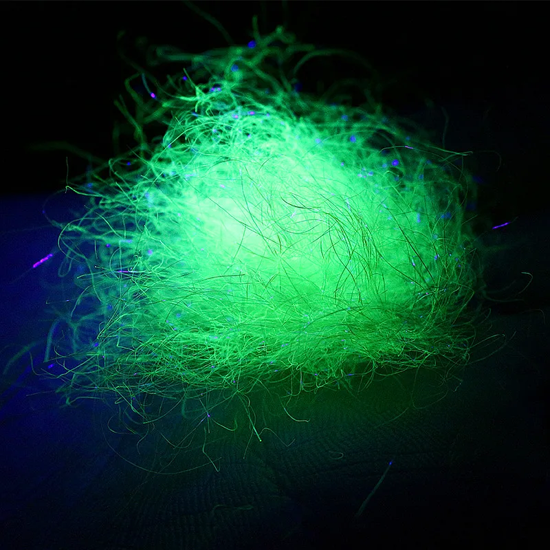 5 Colors/set UV light ice dubbing ultraviolet reflective synthetic Fibers UV colors ice dub fiber Synthetic Fly Tying Materials