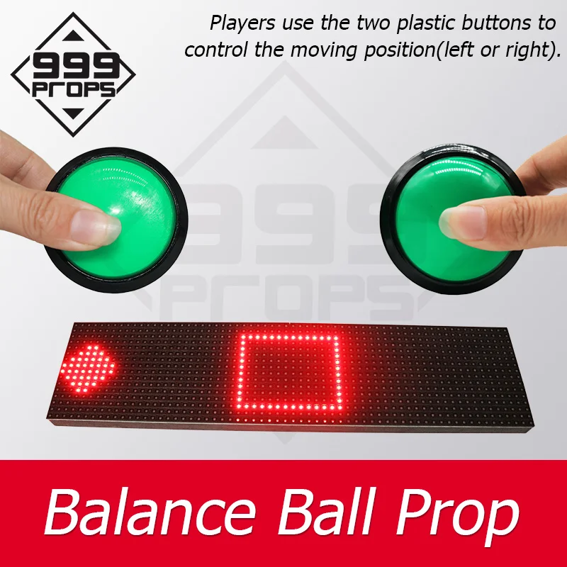 999props Balance ball prop live room escape props press buttons to control cursor in the square for certain time Chamber game