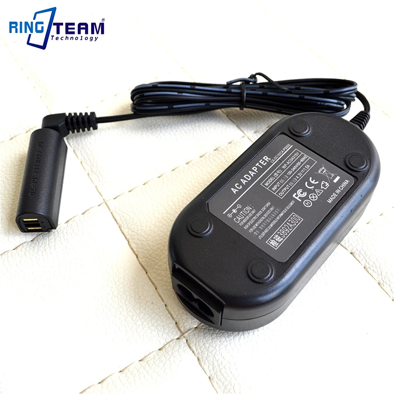 ACKDC70 AC Power Adapter Kit for Canon N N2 ELPH 510 520 530 HS SD4500 IS IXUS 1000IXY 50S Cameras ACK-DC70 to NB-9L Dummy Batte