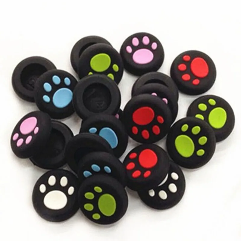 Stücke Thumb-Stick Grip Cap Gamepad Joystick Abdeckung Fall Für Sony PlayStation 3 4 PS3 PS4 Dünne Xbox One 360 controller ThumbStick