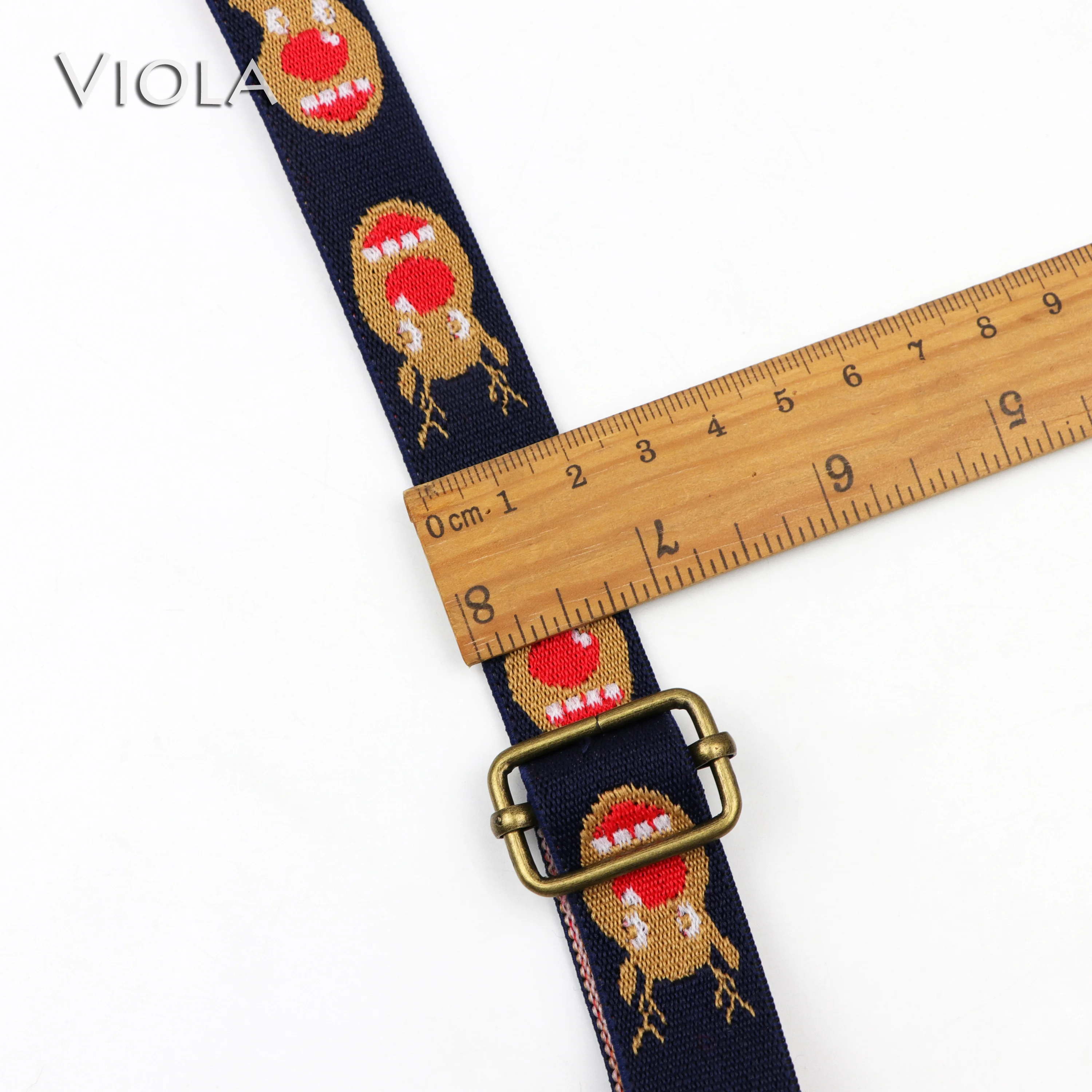 Best Quality Cartoon Boy Christmas Deer Suspenders Children 2cm Embroidered Leather Vintage kids Y-Back Brace Belt Adjustable