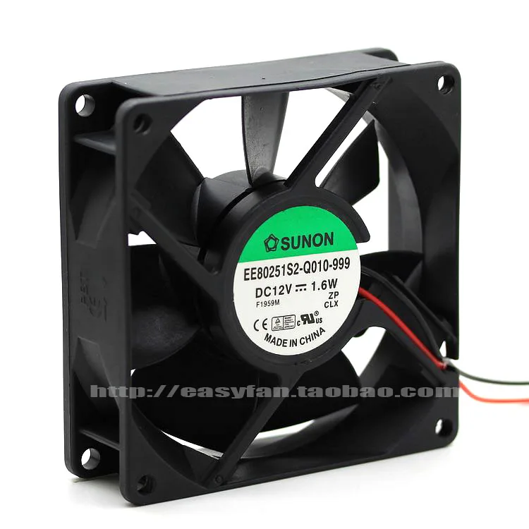 

USED SUNON 8025 EE80251S1-Q010-999 12V 1.6W cooling fan