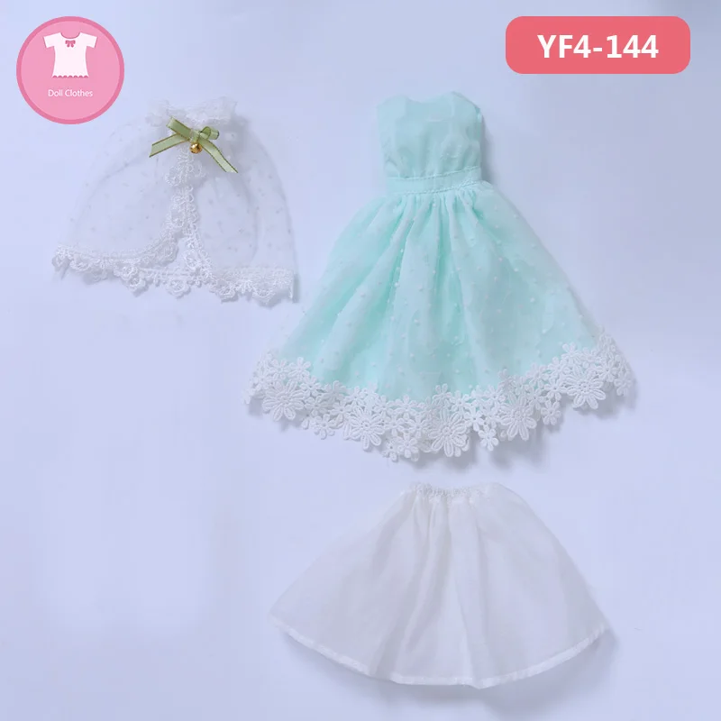 Free Shipping BJD Clothes 1/4 For the Flowendoll Dim Minifee Body YF4-144 Cute Dress Beautiful Doll Outfit OUENEIFS Accessories