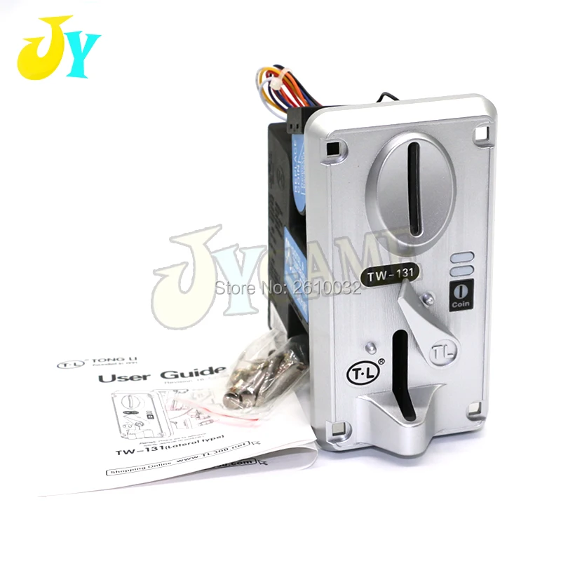 Durable CUP Coin Acceptor Tokens Selector TW131 Mechanism For Vending Machines Arcade  Game