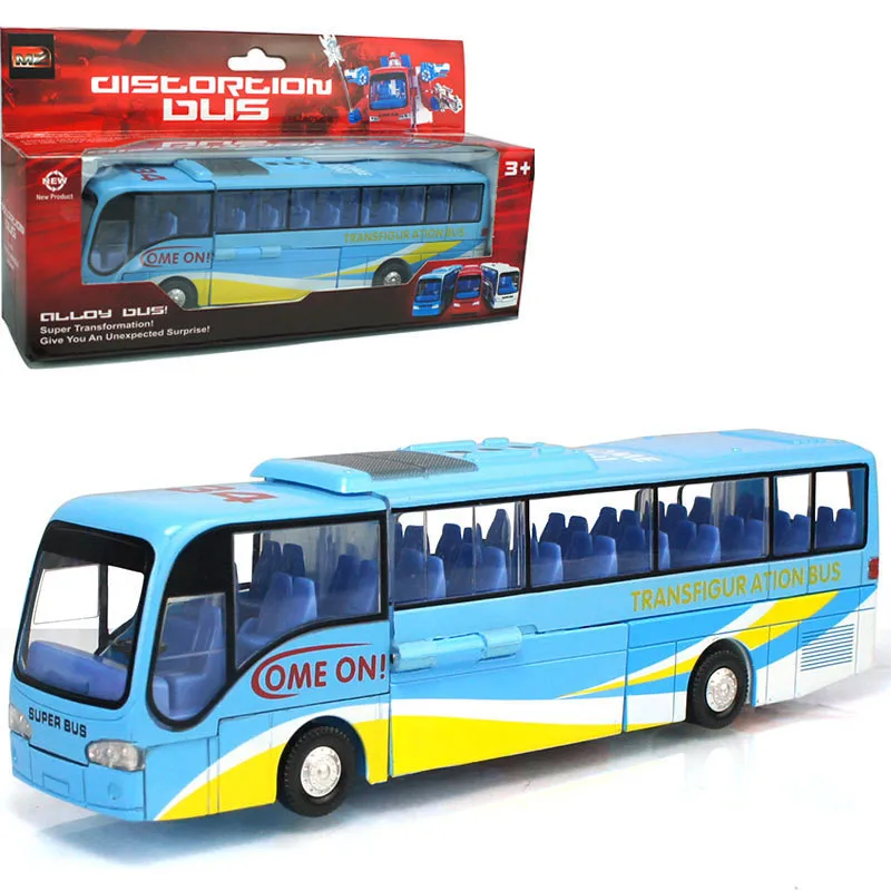 1:32 alloy car,high simulation transformers bus toy vehicles,metal diecasts,pull back & flashing & musical,free shipping