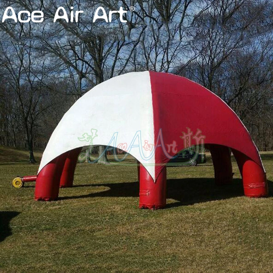 High Quality 10 m Two Color Phase Inflatable Spider Tent/Vault Tent/Air Bar Tent for Exhibition