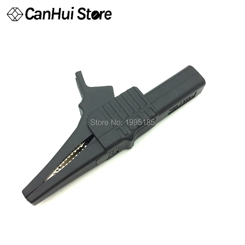 1PCS 85mm Crocodile Alligator Clip For 4mm Male Banana Plug Connector Blue, red, black, green yellow and White