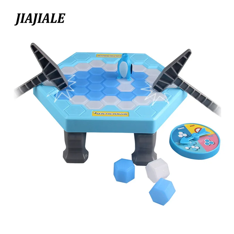 

Dropshipping Family Fun Ice Breaking Save The Penguin Game Toys Kit Parent-child Table game Toys Gifts for Boy Gril Amazing Toys