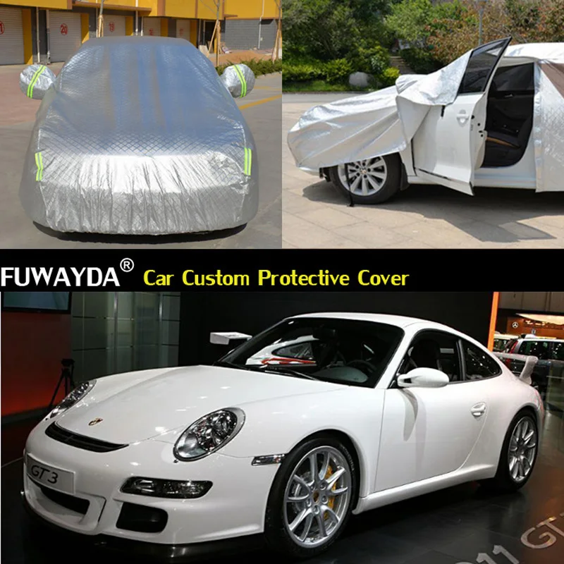 

free shipping!!! Car Cover Anti UV Snow Rain Scratch Resistant Automatic Car Covers For Porsche 911 GT3 For Ferrari F430