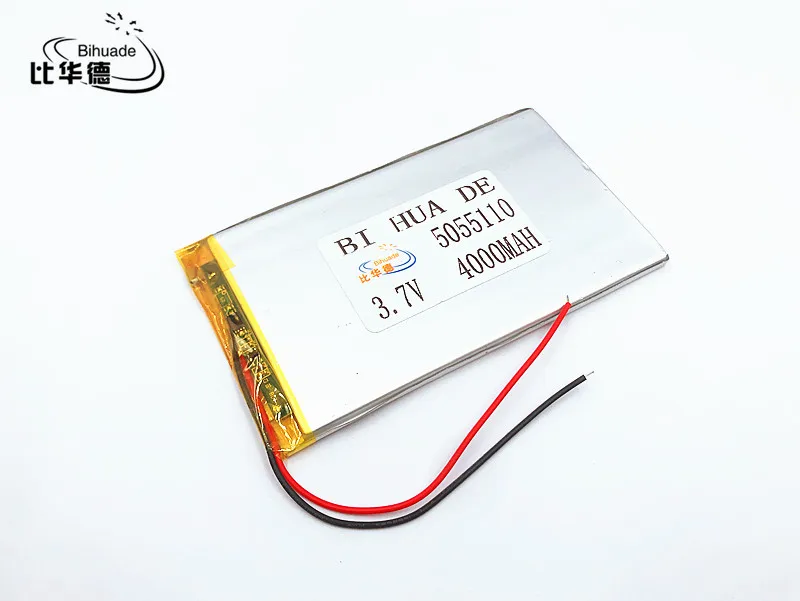 Li-Po 5055110 3.7V 4000 mah lithium polymer battery large-capacity PDA tablet PC MID polymer battery