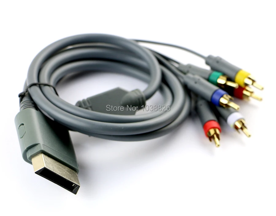 

50pcs/lot BY DHL New Component Composite Video AV Cable Cord Wire For Official for Xbox360 XBOX 360