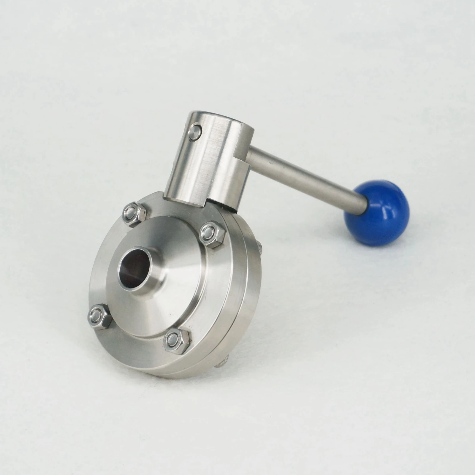 

3/4" 19mm SS304 Stainless Steel Sanitary Weld Butterfly Valve Brew Beer Dairy Product Plumbing