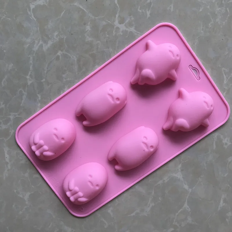 18 years of new products 6 Lian lazy bear  cake mold cartoon egg mold