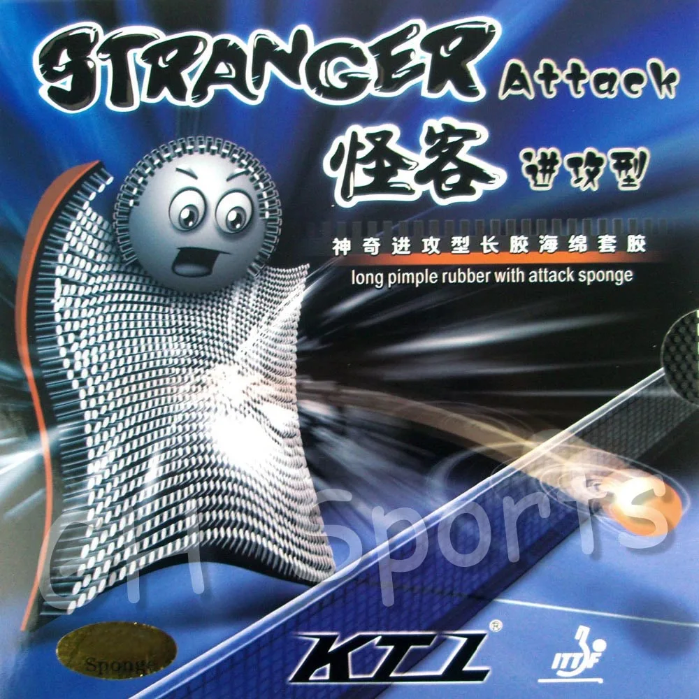 KTL Stranger Attack Long Pips-out Table Tennis PingPong Rubber