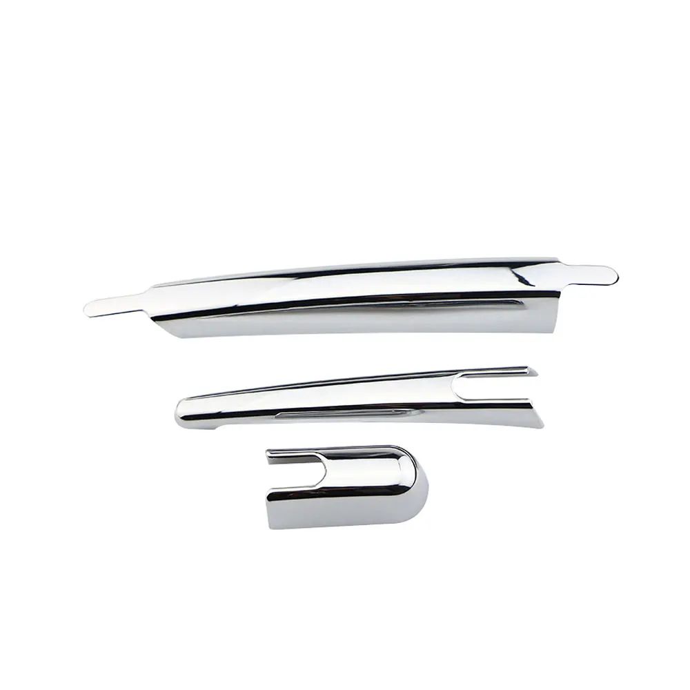 Carmilla Car Styling Chrome Rear Window Wiper Arm Blade Cover Trim Sticker Accessories for Nissan Qashqai 2014 2015 2016 2017