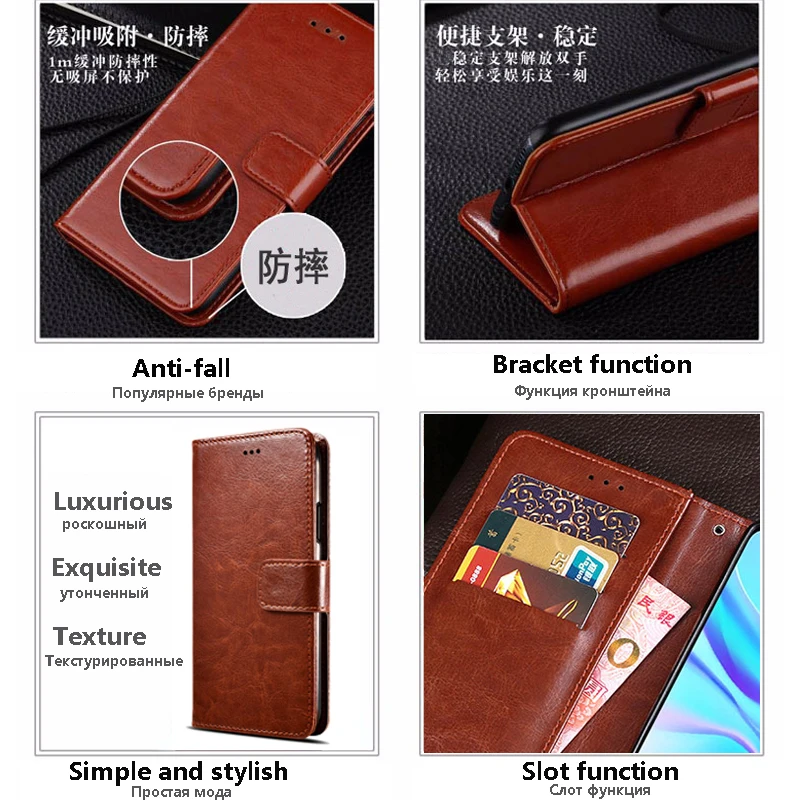 Wallet Case For Alcatel 1 5033D Flip PU Leather Card Holder Stand Cover For Alcatel 1 5033 D Case Telefon Protector Coque Bag