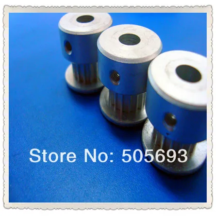 T2.5 timing pulley 16teeth width 6mm ID bore 5mm for 3D printer 100pcs/pack