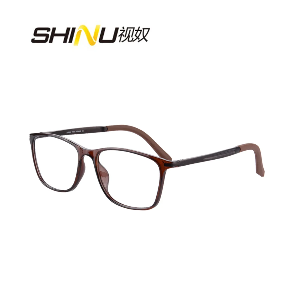 

SHINU Ultralight TR90 Frame Diopter Glasses Women Men Popular Progressive Multifocal Reading Eyeglasses Can See Near Far custom