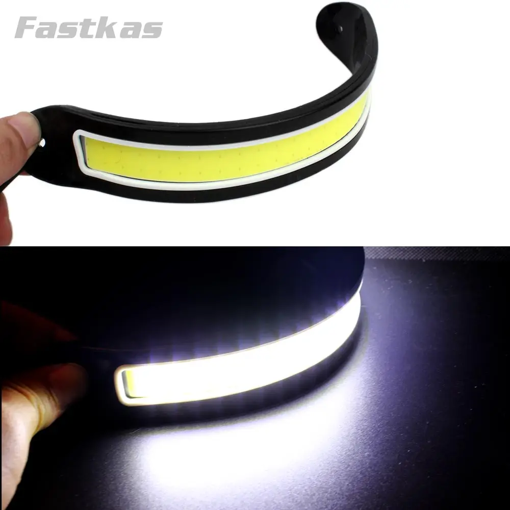 LED DRL Flexible Daytime Running Light Waterproof COB DRL Kit White Day Light / Yellow LED Fog Light Driving Day Light 12v 20w