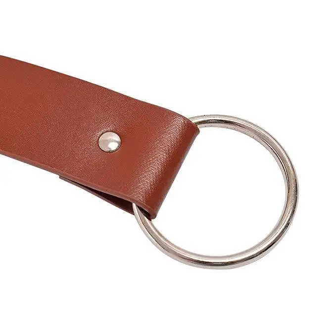 Cosplaydiy Movie Knight Blet Mens Keltische Viking Norman Lederen Riem Renaissance Gothic Victoriaanse Ridder Kostuum Riem Rekwisieten L320