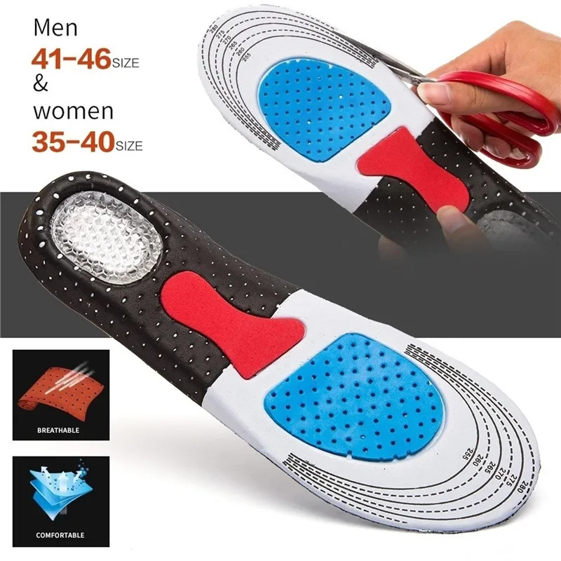 Shoes Insole Correction Arch Neutral Support Insole Soft Shock Absorption Insert Cushion Suitable for Walking Running Hiking