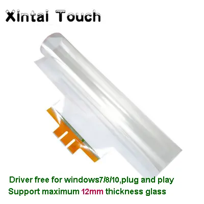 55 inch capacitive touch foil 20 points holographic foil transparent usb touch film touch screen film capacitive