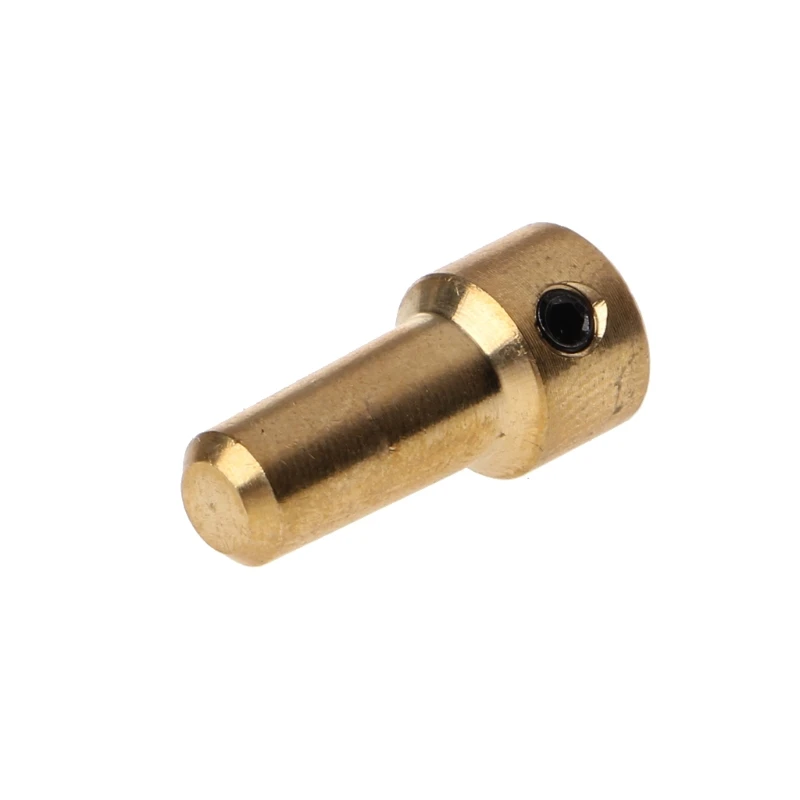 Brass 3.17mm Electric Drill Chuck JT0 Coupling Motor Shaft Coupler Clamp Fixture