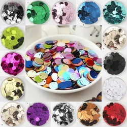 400 pz/pacco 8mm piatto rotondo Paillettes artigianali Paillettes abito Paillette et Paillettes Femme accessori per cucire abito fai da te