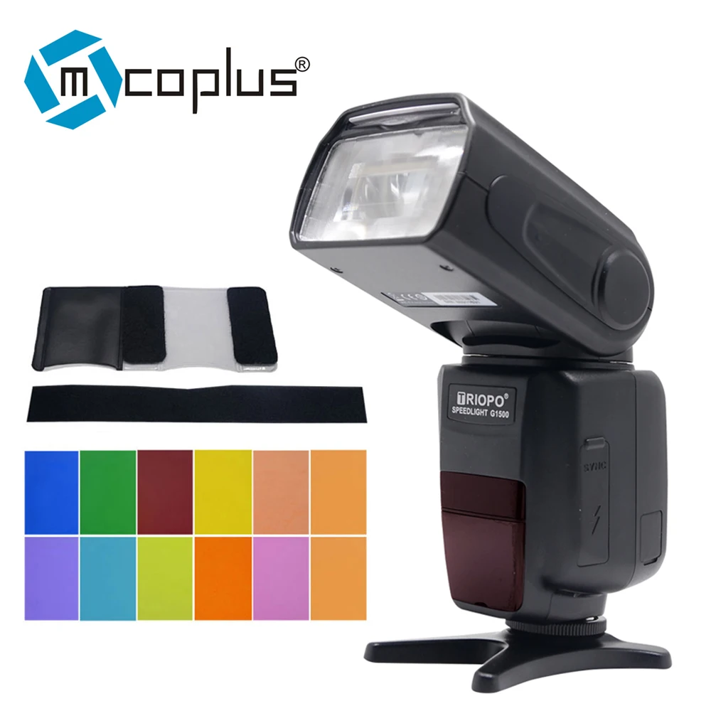 

Mcoplus BG-1500 1/8000s TTL 2.4G Wireless Speedlite Flash for Sony Mirrorless Camera A7 A7R A7S A7II A77II A6000 NEX-6 A58 A99