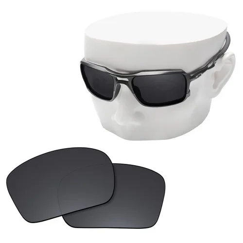 Imagen 2 del producto Lentes de repuesto polarizadas OOWLIT para gafas de sol Oakley Double Edge OO9380 - 66 mm - Multicolor