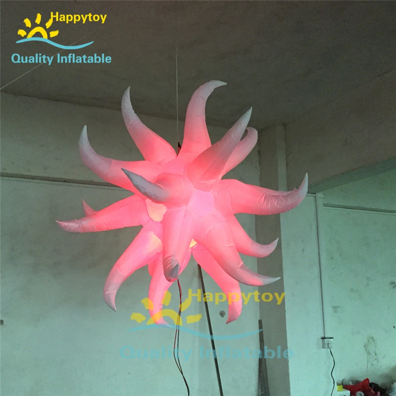 Advertising Festive Dress Up Decoration LED Balloon Inflatable Led Star Lighting Star Led Air Stars For Sale