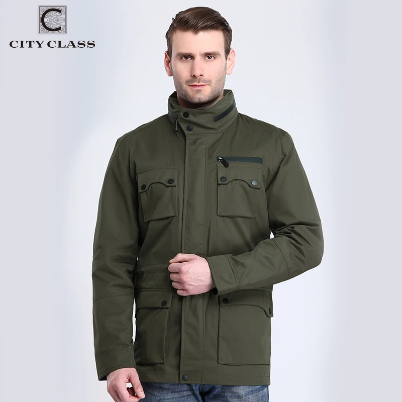 CITY CLASS Hot Mens Jacket Spring Casual Windbreakers Waterproof Coat Soft Sports Jackets for Male 3794